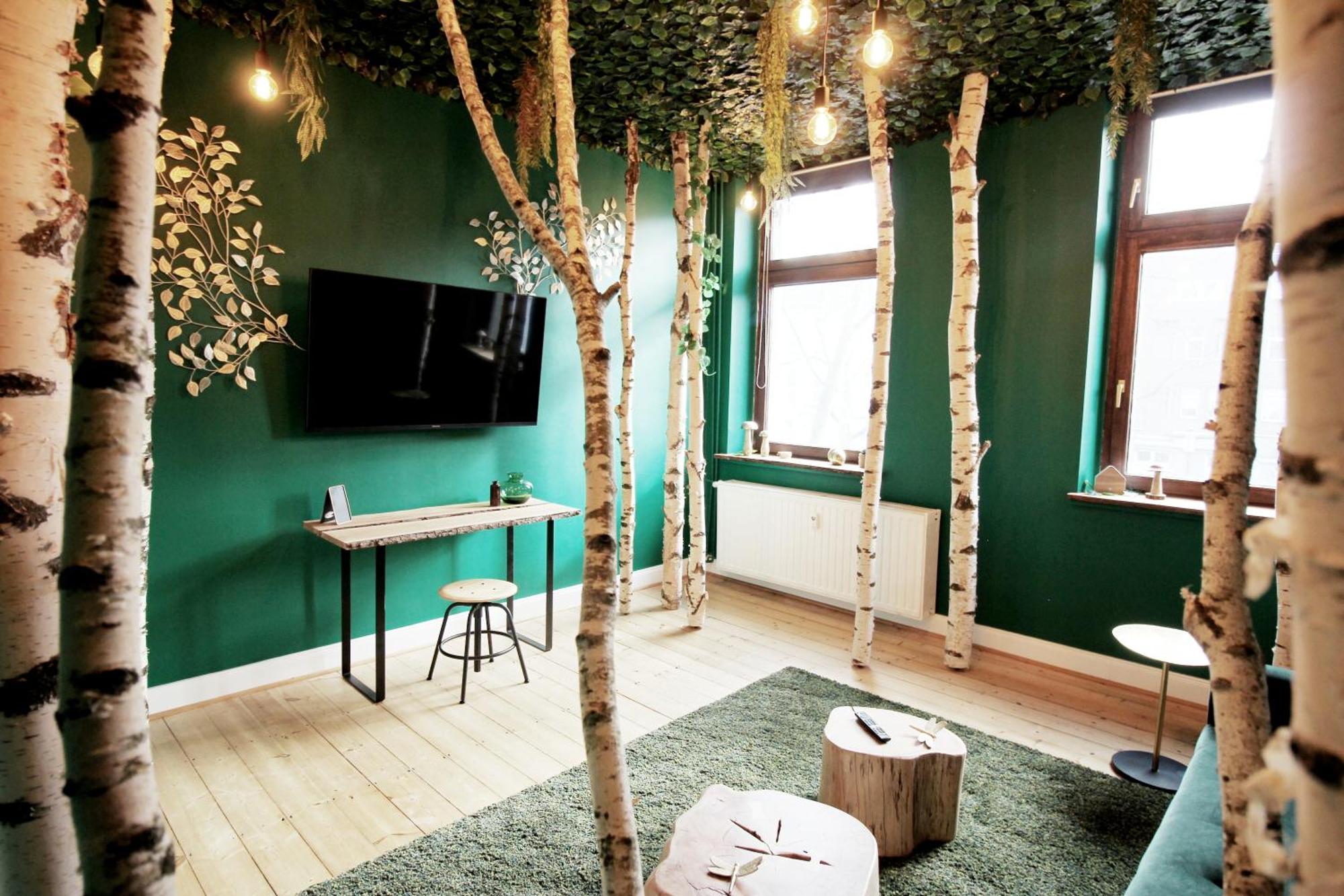Secret Hideaways Wood Lodge Mit Kinderzimmer Messe L City L Flughafen L Hbf ドゥイスブルグ エクステリア 写真